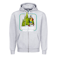 Heather Grey snort pines not lines funny boy going to school vintage Zipper Hoodie - artisFamous