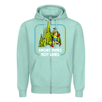 Seafoam snort pines not lines funny boy going to school vintage Zipper Hoodie - artisFamous