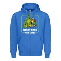 True Royal snort pines not lines funny boy going to school vintage Zipper Hoodie - artisFamous