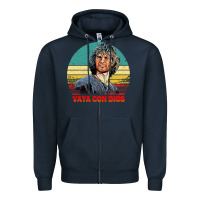 Navy point break Zipper Hoodie - artisFamous