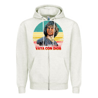 Oatmeal Heather point break Zipper Hoodie - artisFamous