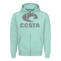 Seafoam costa del mar Zipper Hoodie - artisFamous