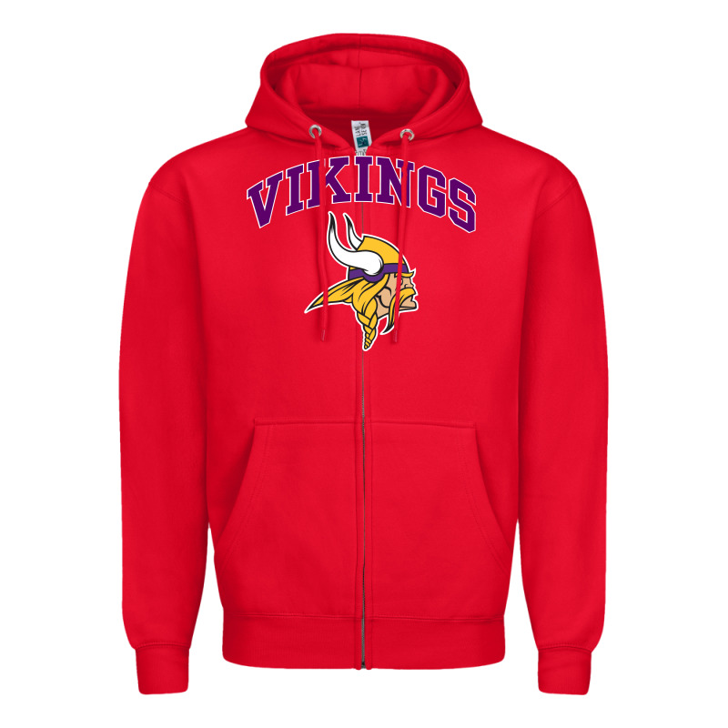 Vikings Style Zipper Hoodie by artisFamous | Teevron