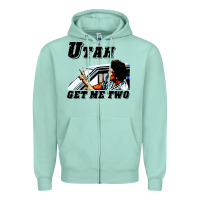 Seafoam utah get me 2 Zipper Hoodie - artisFamous