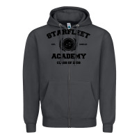 Smoke starfleet academy Zipper Hoodie - artisFamous
