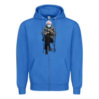 True Royal bernie sitting in the cold with mittens meme Zipper Hoodie - artisFamous