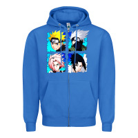True Royal animation Zipper Hoodie - artisFamous