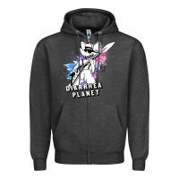 Charcoal Heather diarrhea planet musician Zipper Hoodie - artisFamous