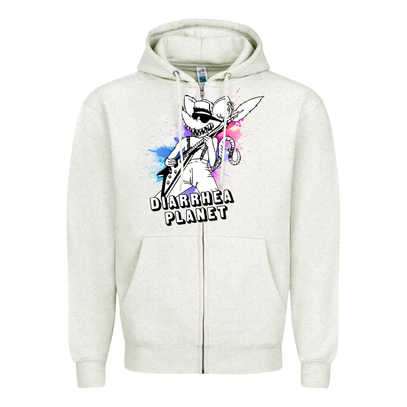 Diarrhea Planet Musician Zipper Hoodie by artisFamous | Teevron
