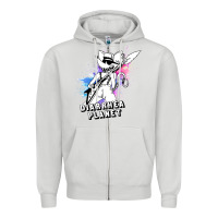 Dove Grey diarrhea planet musician Zipper Hoodie - artisFamous