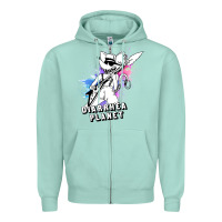 Seafoam diarrhea planet musician Zipper Hoodie - artisFamous