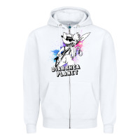 White diarrhea planet musician Zipper Hoodie - artisFamous