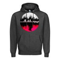 Charcoal Heather stranger kids bikes Zipper Hoodie - artisFamous