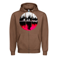 Chestnut stranger kids bikes Zipper Hoodie - artisFamous