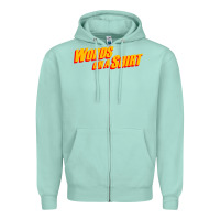 Seafoam words on a shirt Zipper Hoodie - artisFamous
