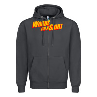 Smoke words on a shirt Zipper Hoodie - artisFamous