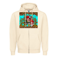 Sandshell truck gnome cactus Zipper Hoodie - JahusDesignShop