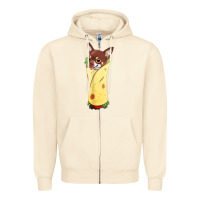 Sandshell funny chihuahua dog burrito food tee Zipper Hoodie - artisFamous