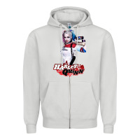 Dove Grey beauty  quinn Zipper Hoodie - artisFamous