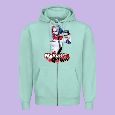 Beauty  Quinn Zipper Hoodie Designed By Artisfamous
