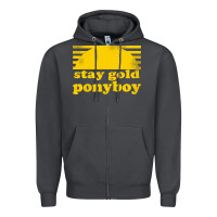 Smoke stay gold ponyboy the outsiders movie book Zipper Hoodie - artisFamous