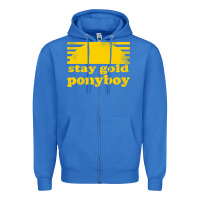 True Royal stay gold ponyboy the outsiders movie book Zipper Hoodie - artisFamous