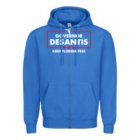 True Royal desantis governor keep florida free Zipper Hoodie - artisFamous