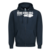 Navy airship blimp dirigible   the hindenburg disaste Zipper Hoodie - artisFamous