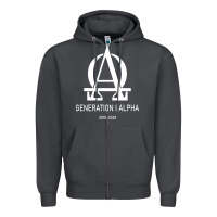 Smoke generation alpha Zipper Hoodie - artisFamous