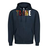 Navy a tribe called quote Zipper Hoodie - artisFamous