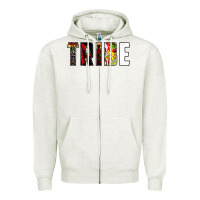 Oatmeal Heather a tribe called quote Zipper Hoodie - artisFamous