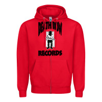 Red death row records Zipper Hoodie - artisFamous