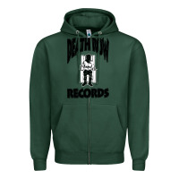 Sports Green death row records Zipper Hoodie - artisFamous