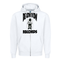 White death row records Zipper Hoodie - artisFamous