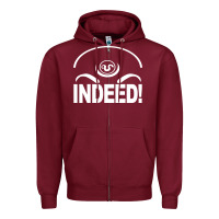 Burgundy stargate sg1 tealc indeed Zipper Hoodie - artisFamous