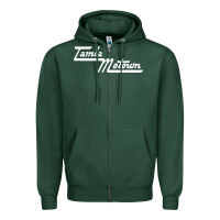 Sports Green tamla motown northern soul Zipper Hoodie - artisFamous