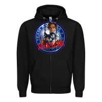 Black team america world police gary Zipper Hoodie - artisFamous