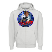 Dove Grey team america world police gary Zipper Hoodie - artisFamous