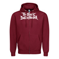 Burgundy the black dahlia murder Zipper Hoodie - artisFamous