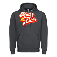 Smoke made in the 70s retro Zipper Hoodie - artisFamous