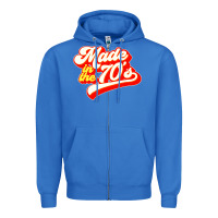 True Royal made in the 70s retro Zipper Hoodie - artisFamous