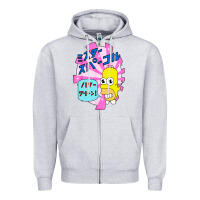 Heather Grey mr funny sparkles Zipper Hoodie - artisFamous
