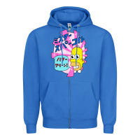 True Royal mr funny sparkles Zipper Hoodie - artisFamous