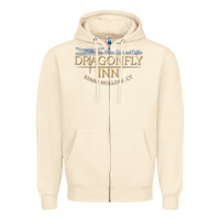 Sandshell dragonfly inn Zipper Hoodie - artisFamous