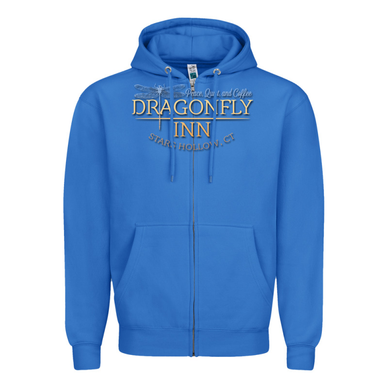 Dragonfly Inn Zipper Hoodie by artisFamous | Teevron