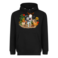 Black Fall baby cow Heavyweight Hoodie - RanaPortraitStore