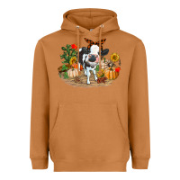 Meerkat Fall baby cow Heavyweight Hoodie - RanaPortraitStore