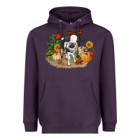 Plum Fall baby cow Heavyweight Hoodie - RanaPortraitStore
