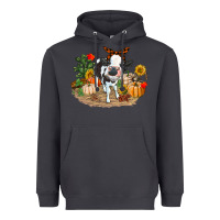 Smoke Fall baby cow Heavyweight Hoodie - RanaPortraitStore