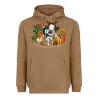 Toasted Coconut Fall baby cow Heavyweight Hoodie - RanaPortraitStore